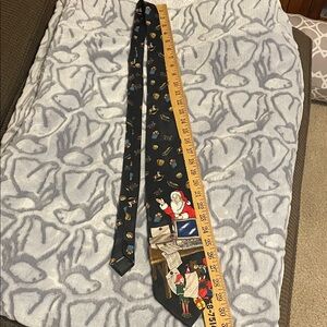 Festive Santa Claus Black Tie